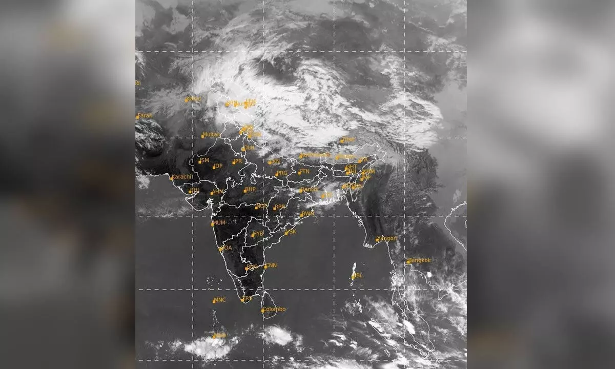 IMD forecasts thundershower IMD forecasts thundershower