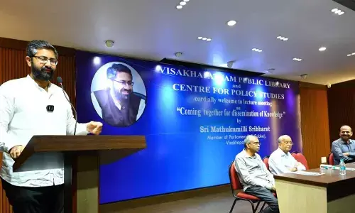 MP Sribharat encourages job aspirants to stay focused on their goals