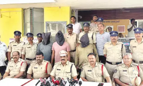 Eluru: Three arrested, stolen truck with rice bags recovered