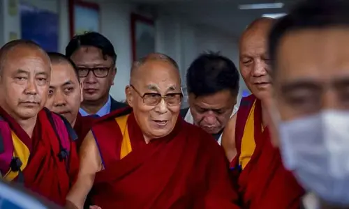 Dalai Lama returns to Dharamsala after winter sojourn in south India