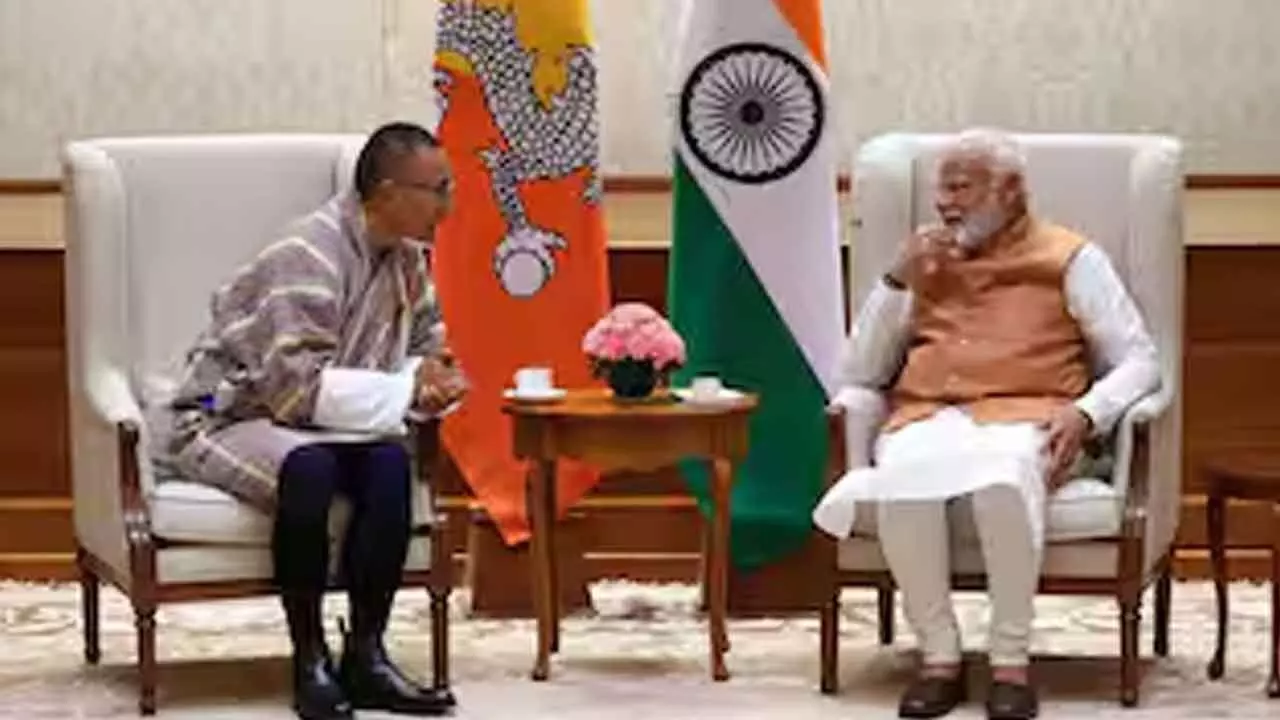 Bhutan PM calls Modi elder brother, mentor Bhutan PM calls Modi elder brother, mentor
