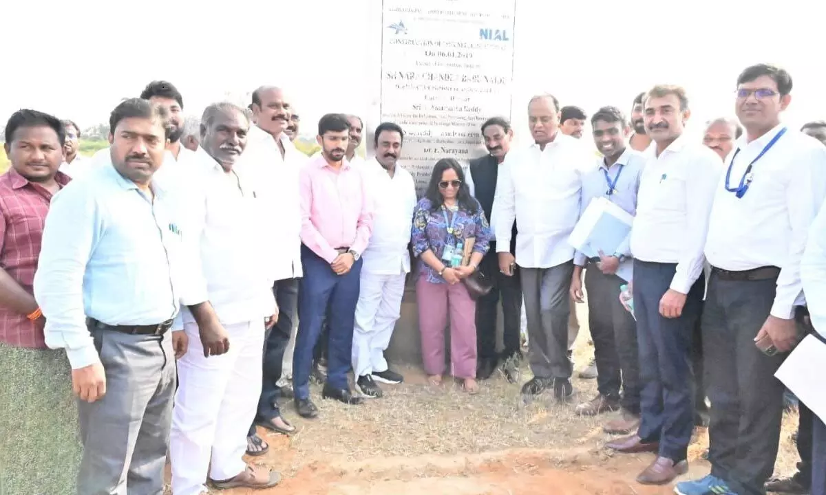 Dagadarthi airport to be completed by 2027: MP Dagadarthi airport to be completed by 2027: MP