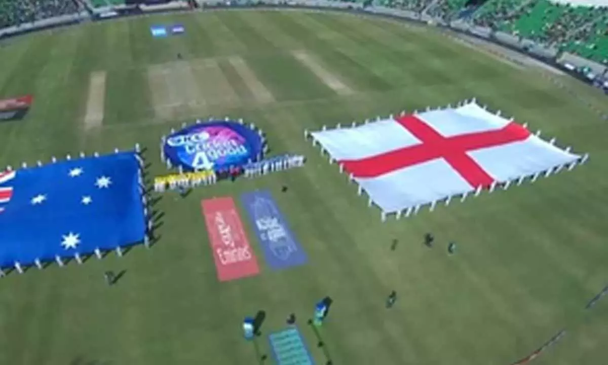 Champions Trophy: Major blunder as India’s national anthem played ahead of Aus-Eng game Champions Trophy: Major blunder as India’s national anthem played ahead of Aus-Eng game