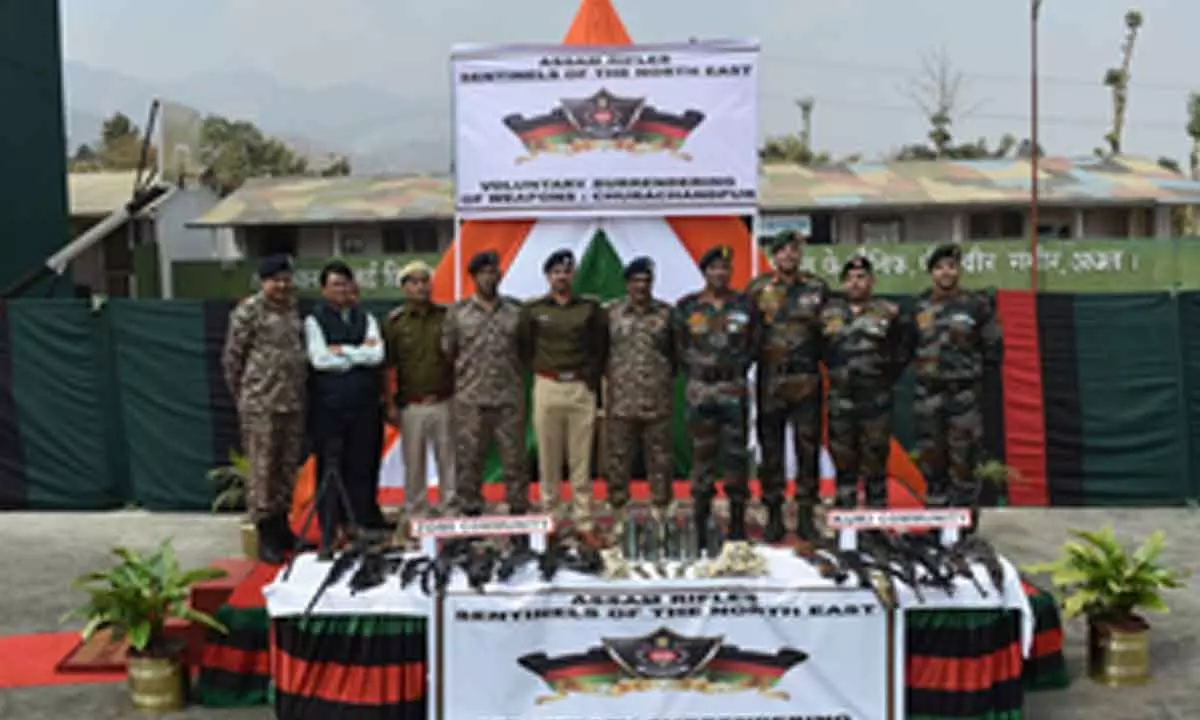 Return of looted arms, ammunition continues in Manipur after Governors appeal Return of looted arms, ammunition continues in Manipur after Governors appeal