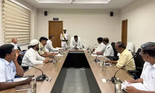 District Gears Up for Smooth Conduct of Intermediate Exams: Collector Santosh Directs Officials