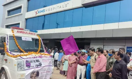 SP inaugurates neonatal ICU Ambulance