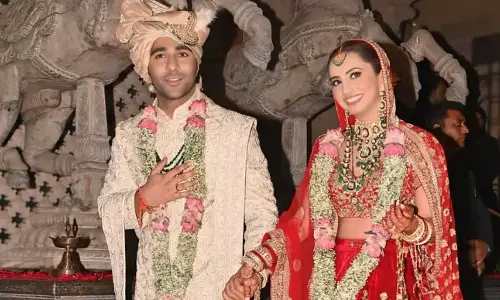 Aadar Jain and Alekha Advani’s Wedding: Bollywood Celebrities Dazzle in Traditional Attire