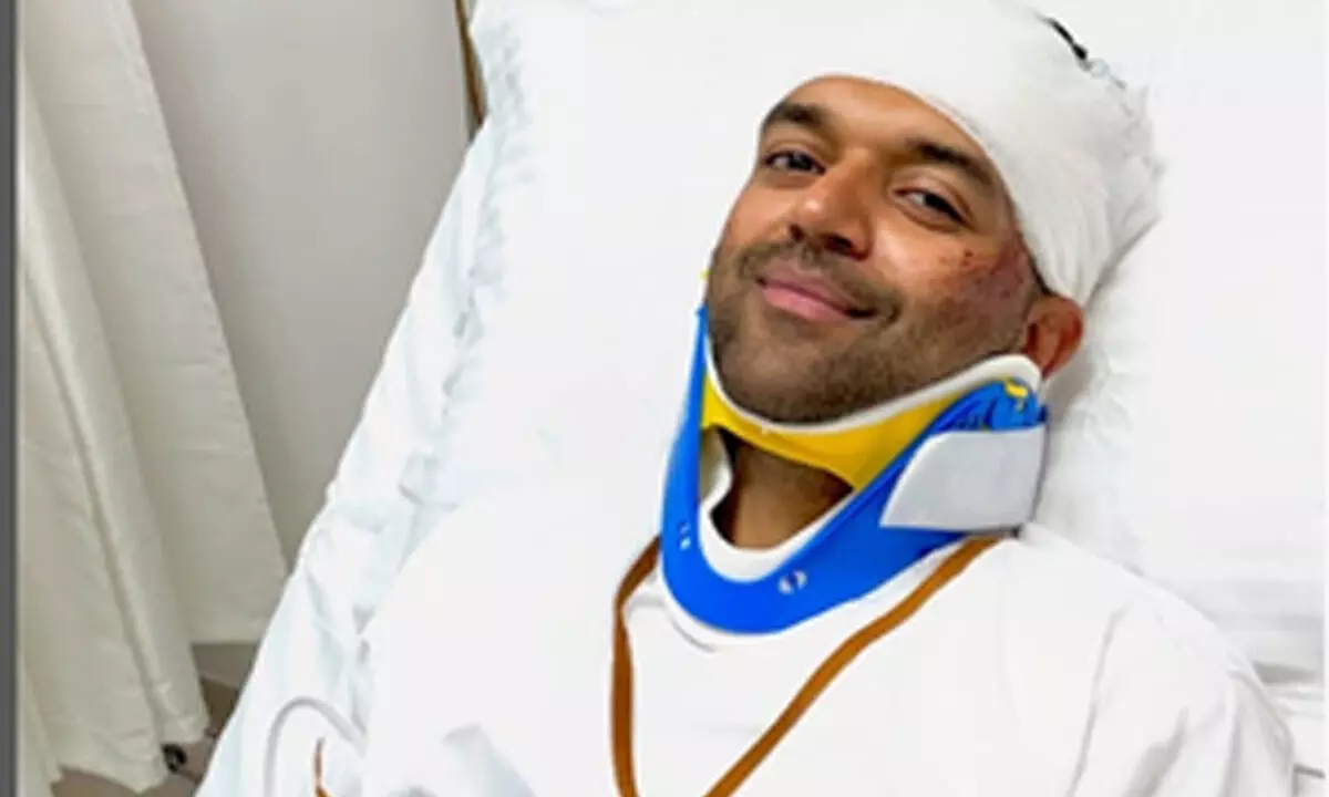 Guru Randhawa gets injured during his very first stunt sequence, shares picture from hospital