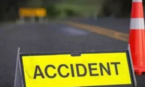 Two Dead and Many Injured in Series of Road Accidents near Eluru in AP