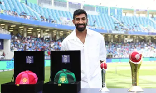 Champions Trophy: Jasprit Bumrah receives his ICC Awards and Team of the Year caps