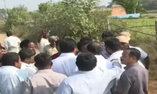 Tension prevails as YSRCP leaders visit sand ramps