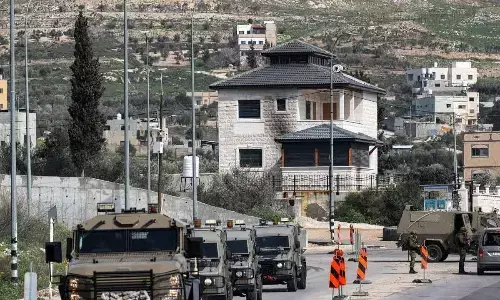 Israeli military ops in West Bank unlawful
