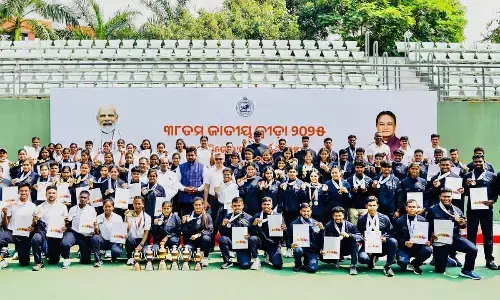 Odisha honours National Games medal winners