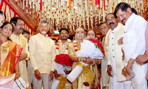 CBN attends wedding in Nellore