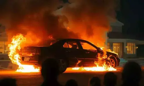 Man Sets Cars on Fire in Revenge Against Ex-Girlfriend in South Bengaluru