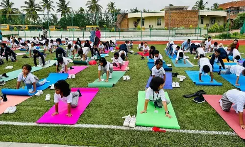 Meditation and yoga to ease exam stress for students
