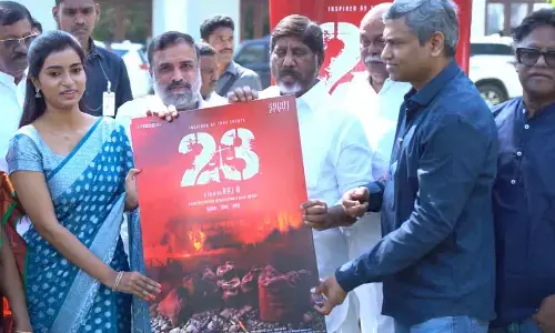 Deputy Chief Minister Bhatti Vikramarka launches title & first look of ‘23’