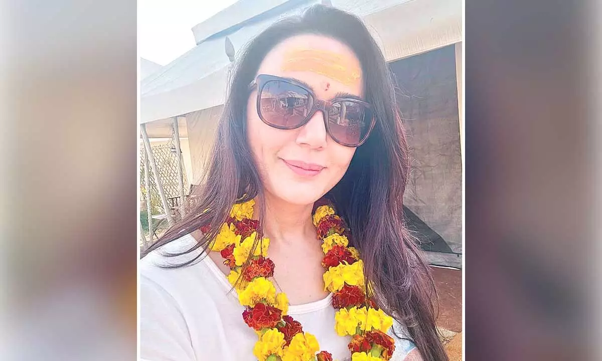 Preity Zinta takes a holy dip at Maha Kumbh