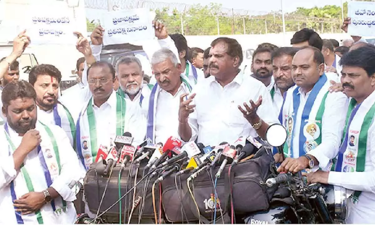 YSRCP natural choice for Oppn status says Botcha Satyanarayana