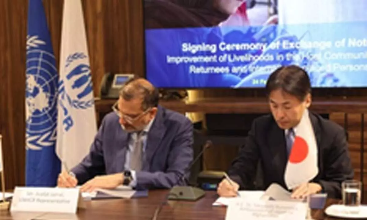 Japan, UNHCR join hands to support displaced Afghans Japan, UNHCR join hands to support displaced Afghans