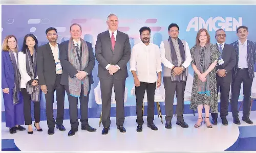 Top US biotech firm Amgen sets up innovation site in city