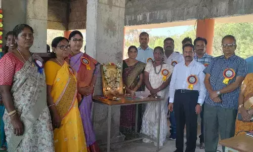 Farewell Day Celebrations at Government Girls Junior College, Nagarkurnool