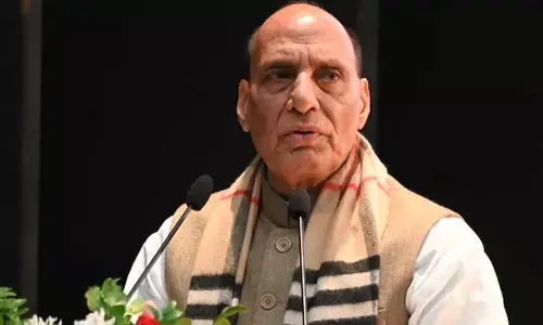 Defence Minister Honours 32 Indian Coast Guard Personnel With Service Medals