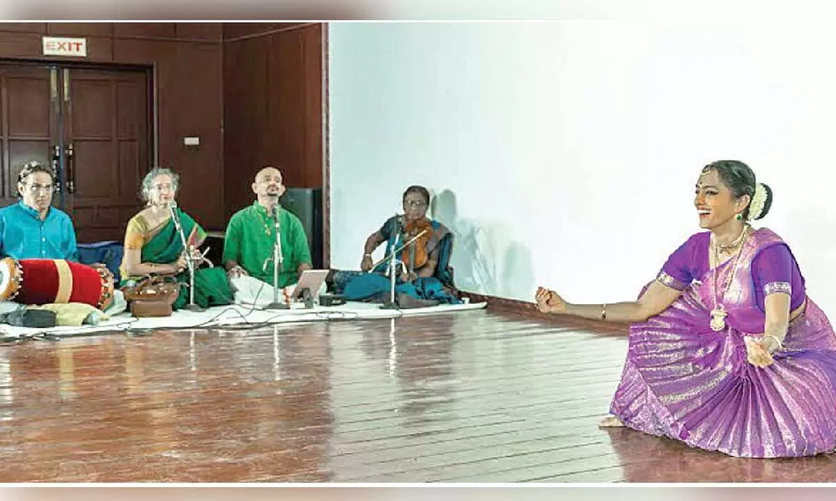 Bharatanatyam presentation enthralls viewers Bharatanatyam presentation enthralls viewers