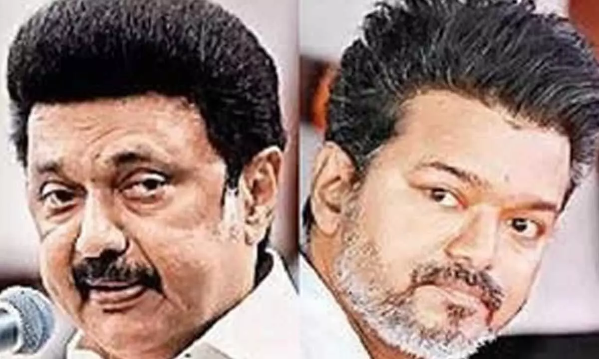 CM Stalin invites TVK chief Vijay to March 5 all-party meet on delimitation CM Stalin invites TVK chief Vijay to March 5 all-party meet on delimitation
