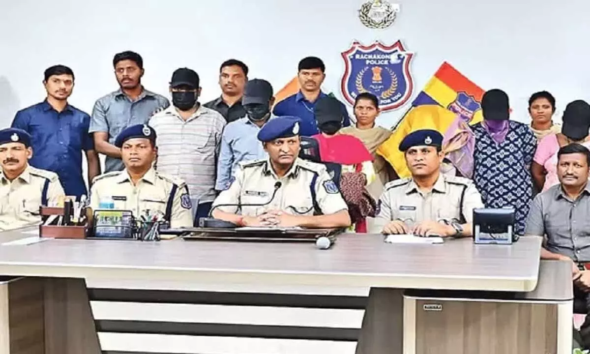 Hyderabad Rachakonda Police Investigate Child Trafficking Case, Probe Extends to Gujarat Hyderabad Rachakonda Police Investigate Child Trafficking Case, Probe Extends to Gujarat