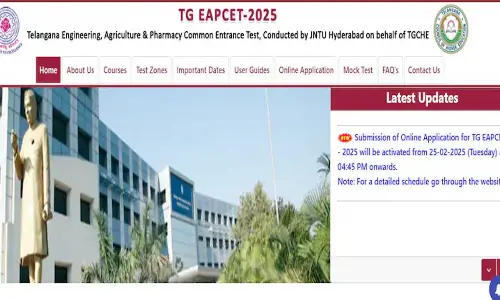 TG EAPCET applications registration postponed