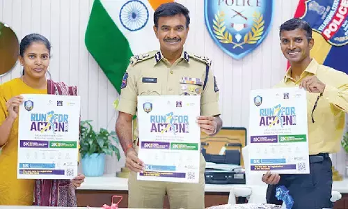 Int’l Women’s Day: CV Anand unveils poster for run on March 8