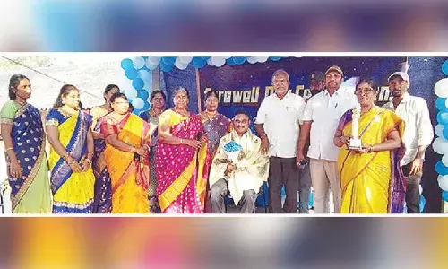 Akunuru sarpanch lauded for developing school playground