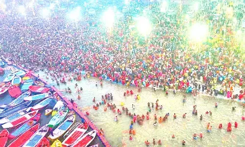 Dawn to dusk, sunset to sunrise, it’s religion 24X7 at Triveni