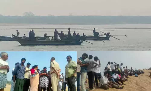 Three among five youths drowned in Godavari at Tadipudi reported dead