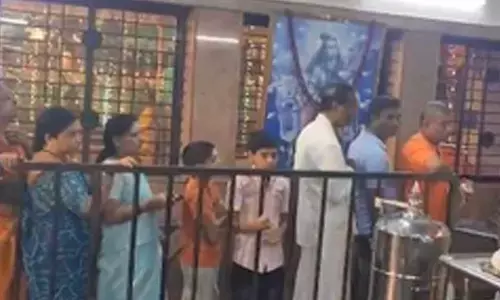 Devotees flock historic Shiva temples in Karnataka