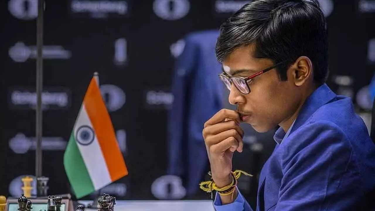 Praggnanandhaa takes on Navara in Prague opener Praggnanandhaa takes on Navara in Prague opener