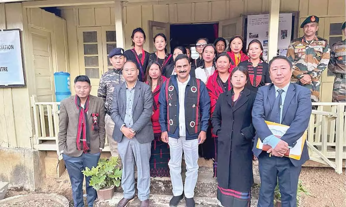 Union Minister Srinivasa Varma visits Shamator Union Minister Srinivasa Varma visits Shamator