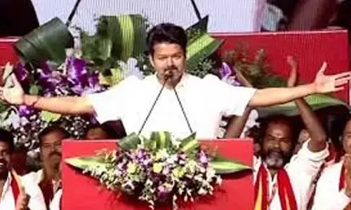 Actor Vijay’s TVK launches ‘#GetOut campaign’ against DMK, Centre