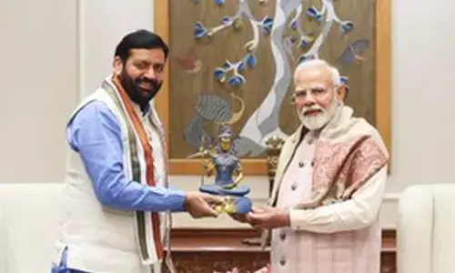 PM Modi, Haryana CM Saini discuss local body elections, welfare schemes