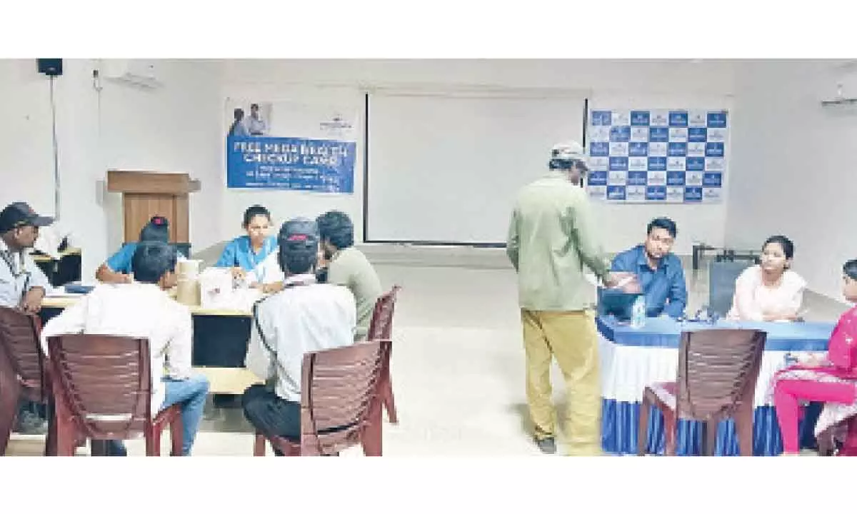 Medical camp organised for animal keepers, staff