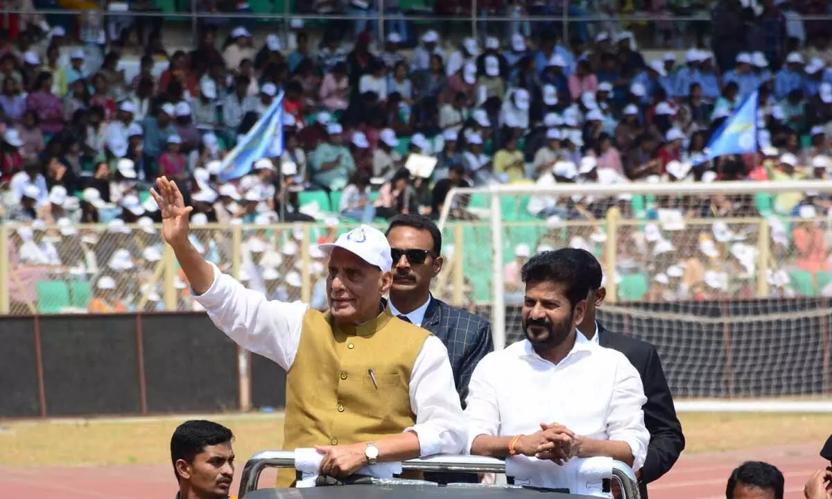 Rajnath Singh urges youth to inculcate scientific temper Rajnath Singh urges youth to inculcate scientific temper