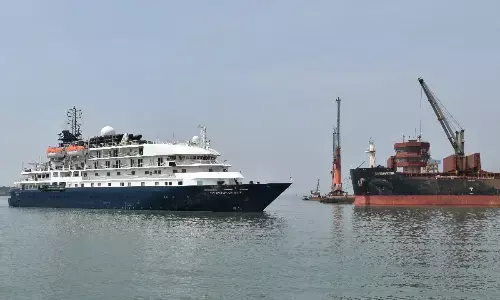 Cruise Vessel ‘Hebridean Sky’ Arrives at New Mangalore Port