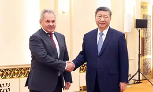 Chinese President meets Russian security chief in Beijing