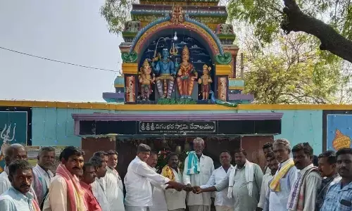 Grand Bullock Cart Race Held in Baligera Village on Shivaratri Amavasya