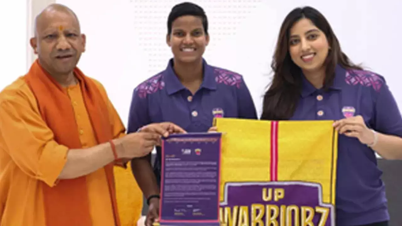 WPL 2025: CM Adityanath wishes luck to UP Warriorz team for first-ever home leg