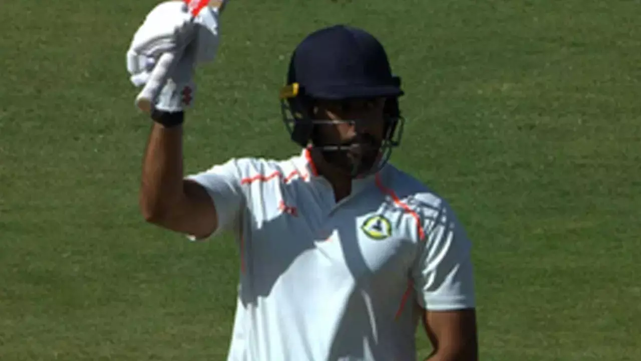Ranji Trophy final: Karun Nair hits ninth century of season to put Vidarbha in firm position
