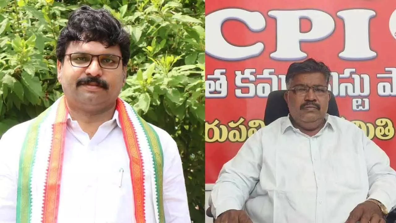 Gowdapera Chittibabu(Left); P Murali(Right)