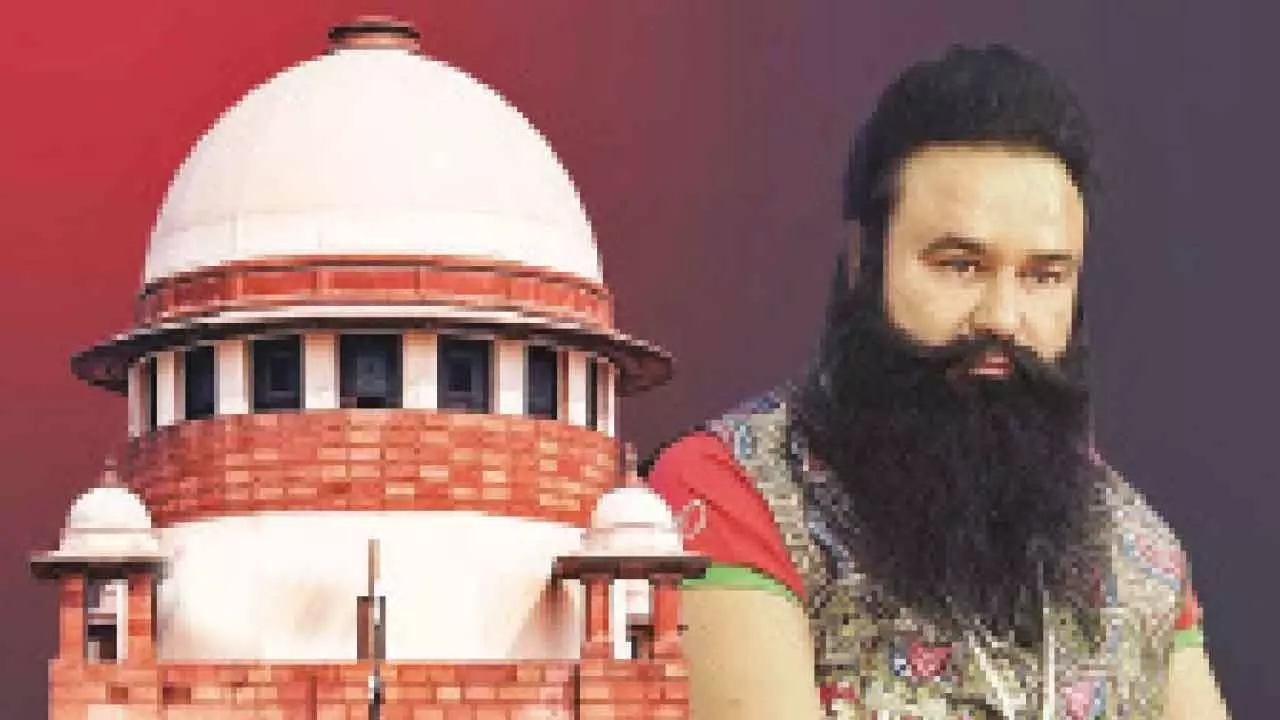 SC refuses to hear plea against release of Ram Rahim SC refuses to hear plea against release of Ram Rahim