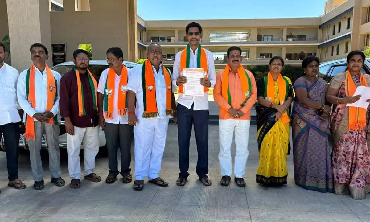 BJP District President Submits Petition for Infrastructure Development in Jogulamba Gadwal